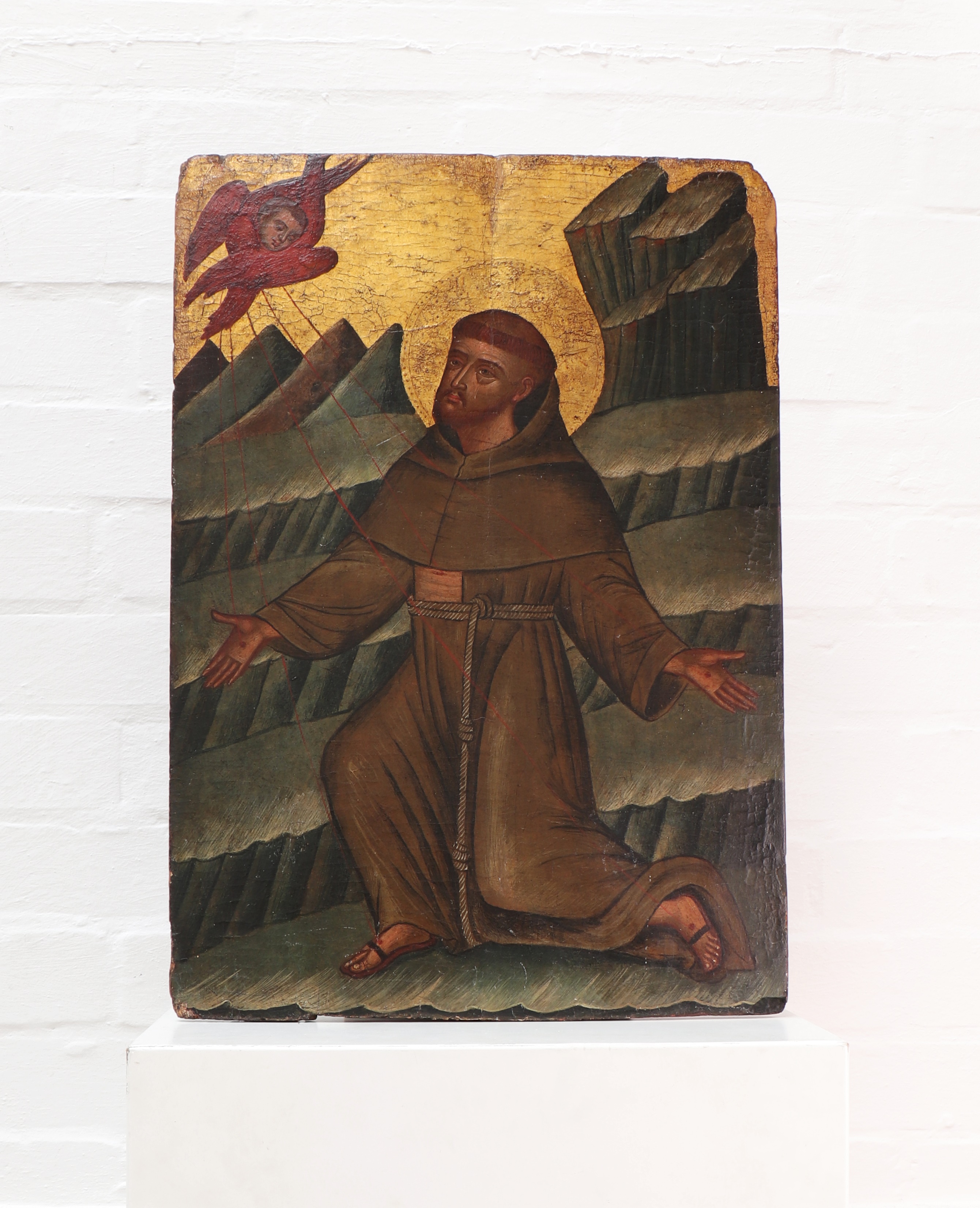 An icon of St Francis of Assisi